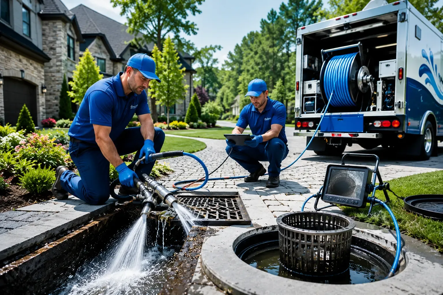 Local outdoor drain cleaning professionals in London, AR