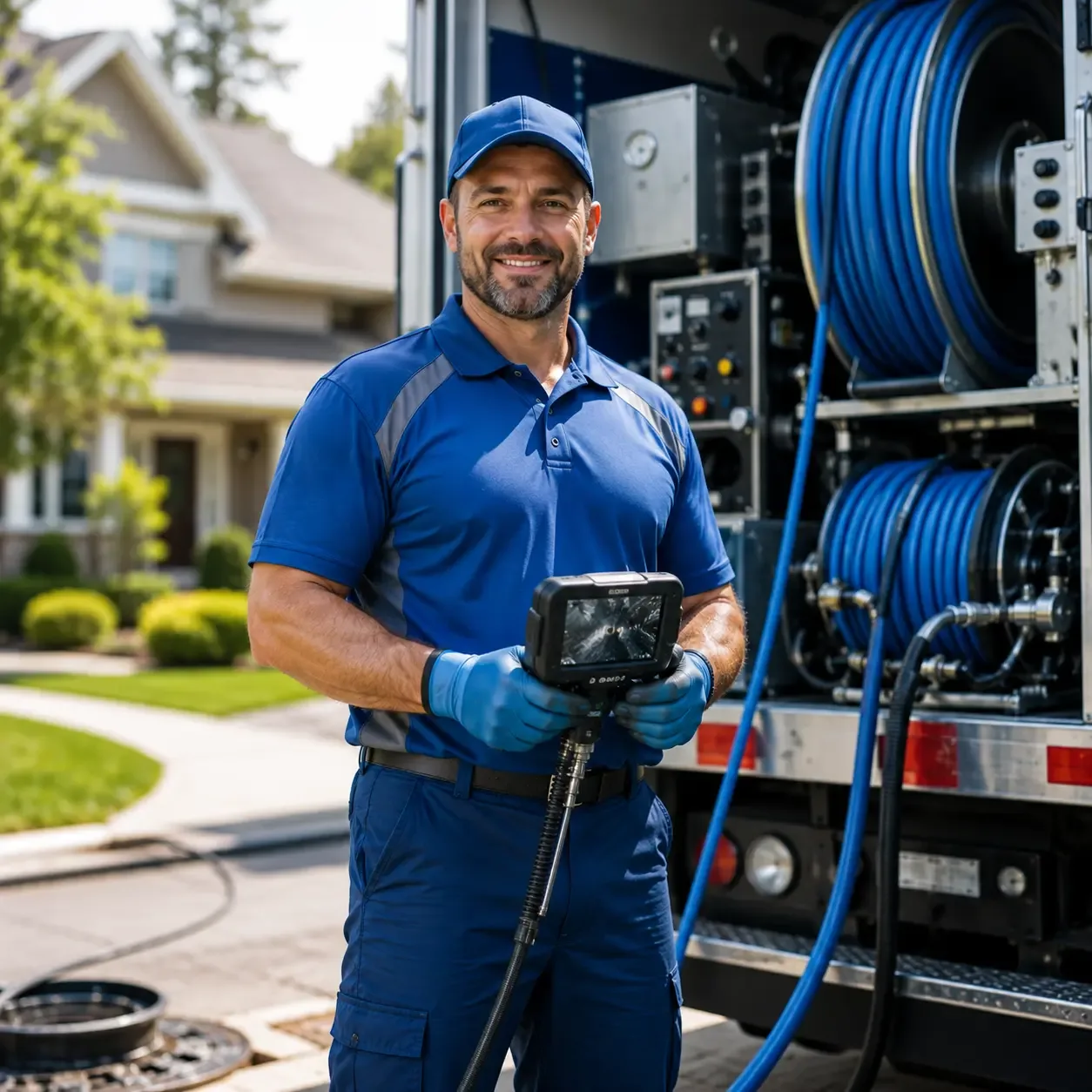 Local outdoor drain cleaning specialists in London, AR